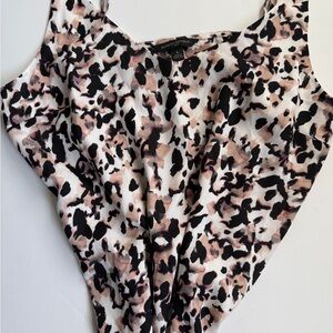 Banana Republic Animal Print Blouse